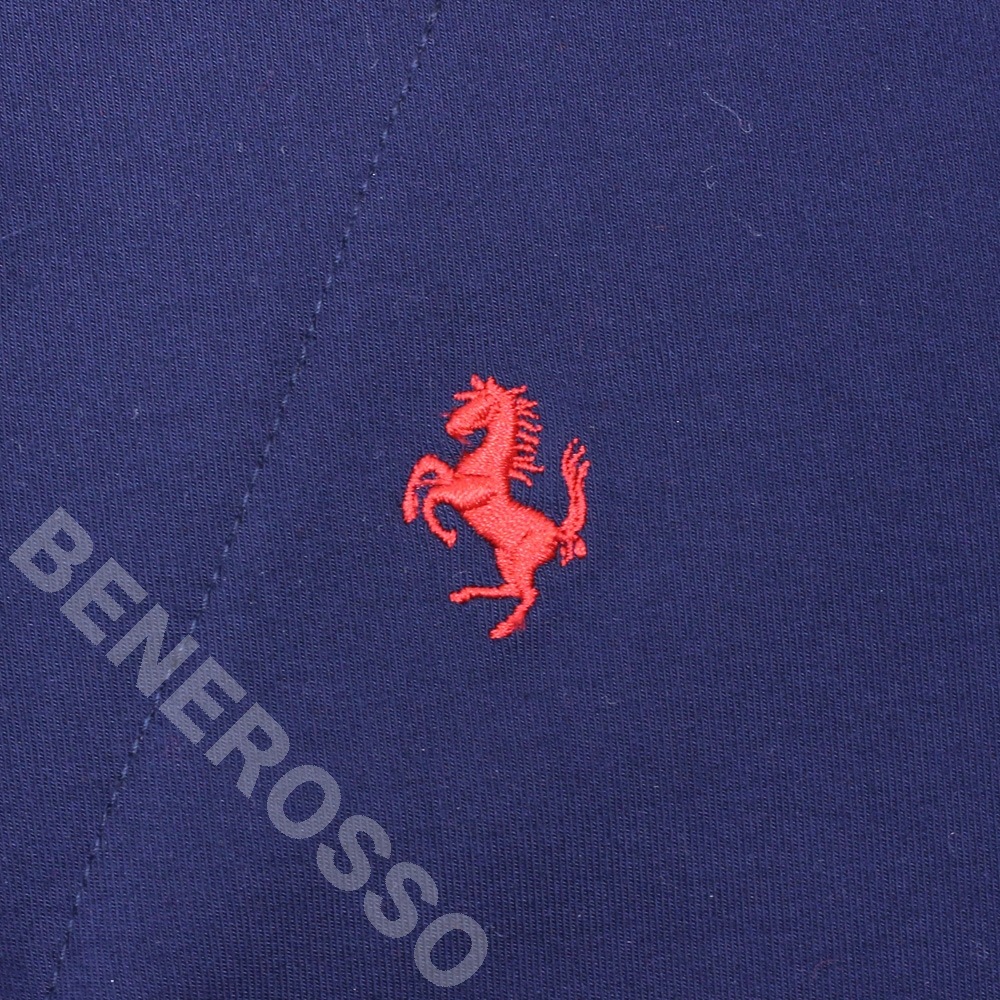 フェラーリ ベビー ロングスリーブ ポロ 12ケ月 ネイビー