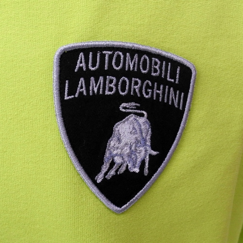ランボルギーニ メンズ ジップアップ ワールドレース スウェット ジャケット ライムグリーン 9010111CCG087