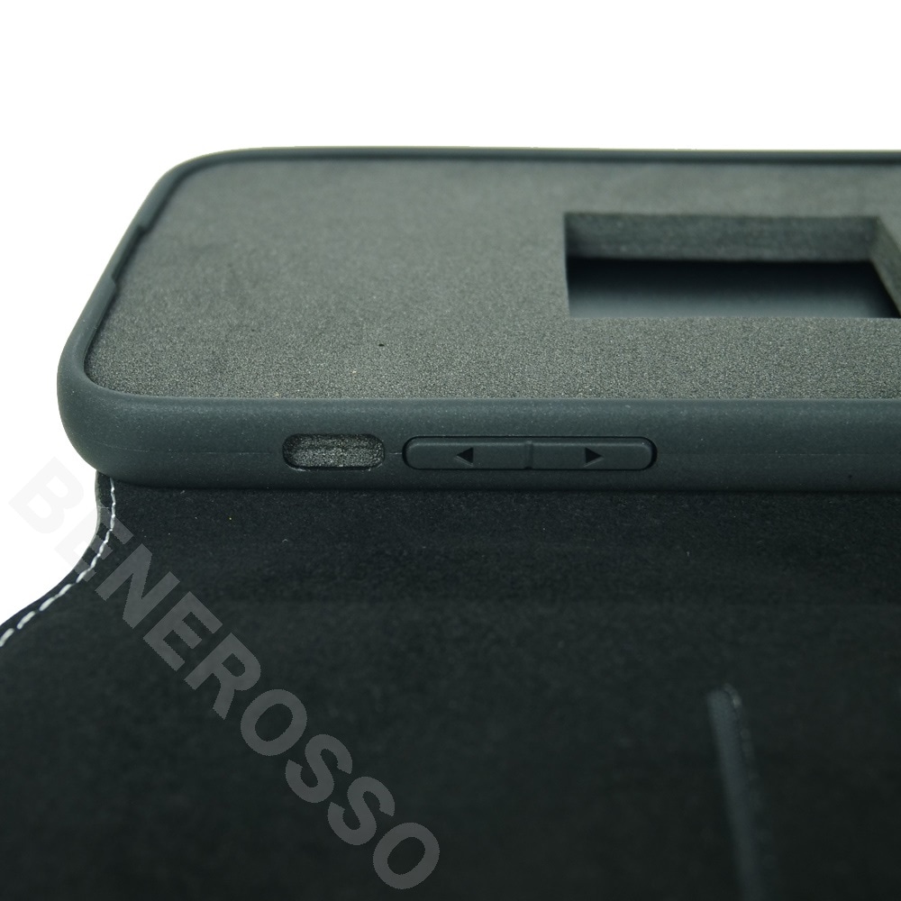 ランボルギーニ iPhone 15 レザー ブックタイプケース ウラカン D1 オレンジ LB-TPUFCIP15-HU/D1-OE