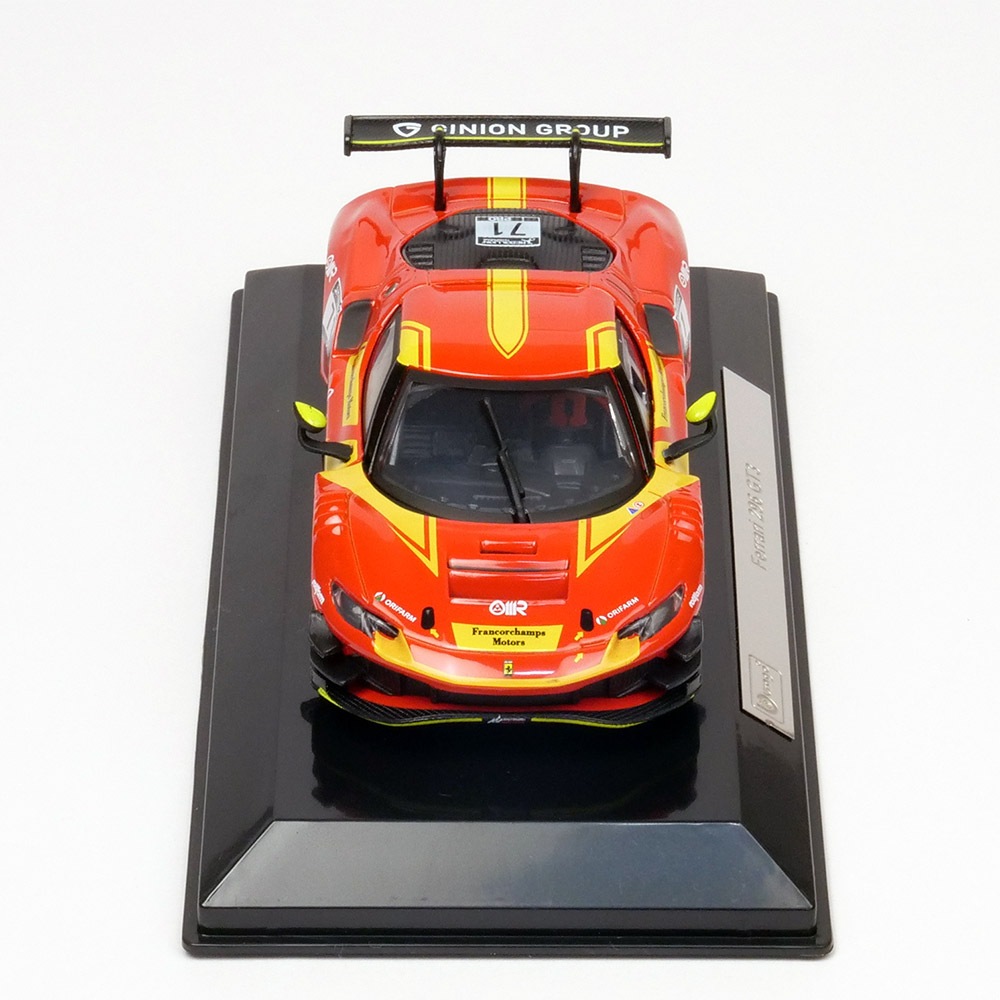 Bburago 1/43スケール フェラーリ 296 GT3 2023 #71 レッド 18