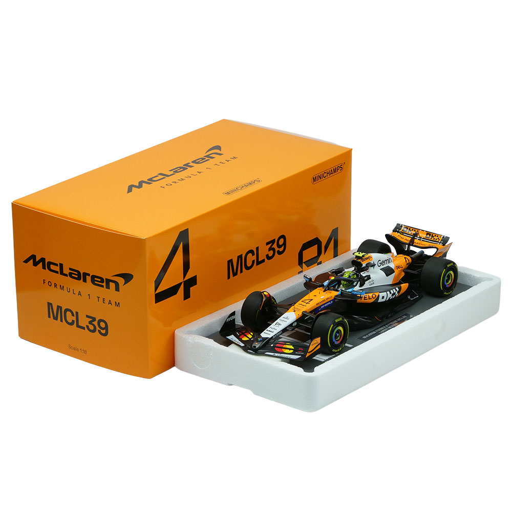 MINICHAMPS 1/18スケール マクラーレン F1 Team MCL39 L.ノリス メキシコGP 2025 Winner 537253704