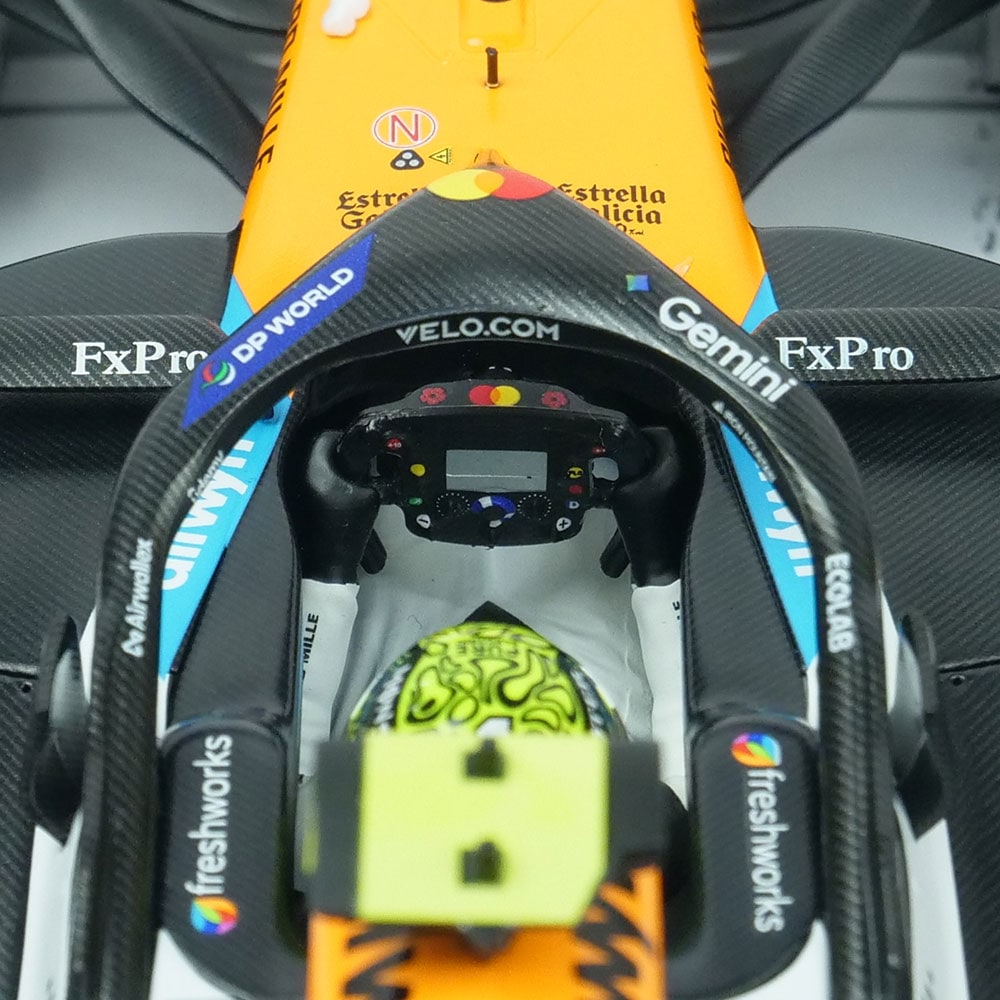 MINICHAMPS 1/18スケール マクラーレン F1 Team MCL39 L.ノリス メキシコGP 2025 Winner 537253704