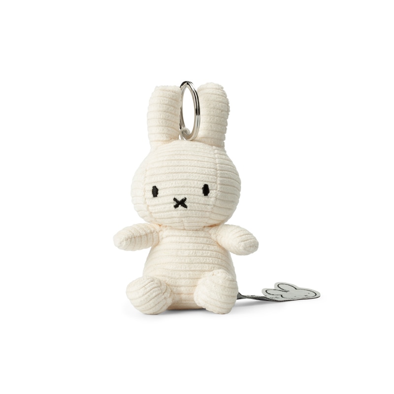 BTT Miffy Corduroy Keychain White
