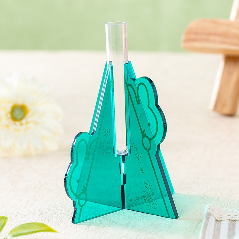 Flower Miffy アクリル一輪挿しKleur GREEN