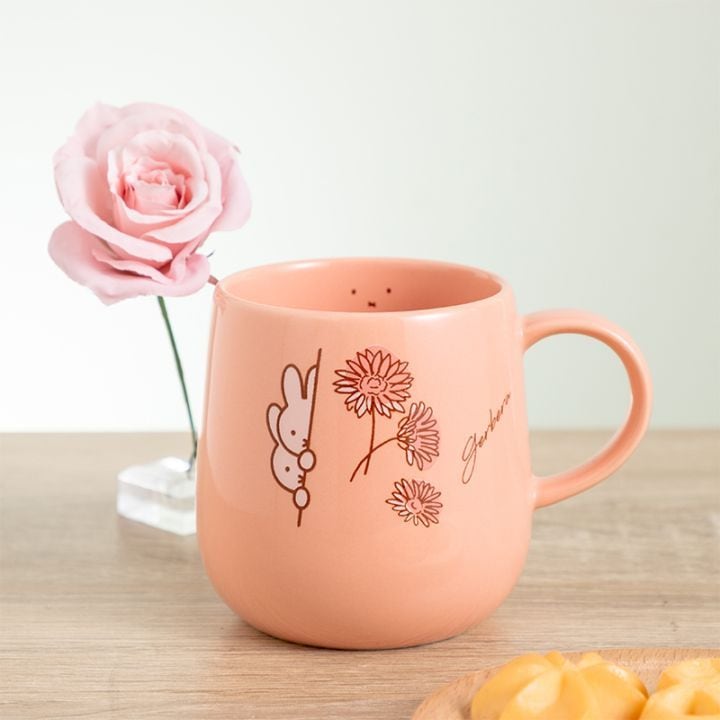 Flower Miffy バースデーフラワーマグカップ ガーベラ アートフラワーセット