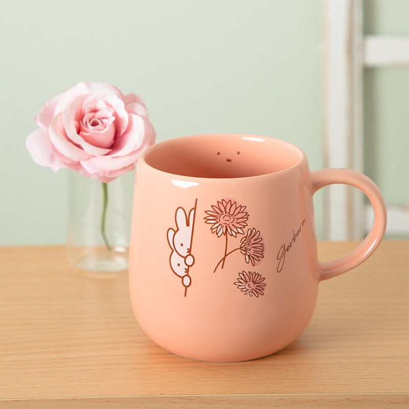 フラワーミッフィー　いちご柄 マグカップ プレート ランチョンマットの3点セット Flower Miffy バースデーフラワーマグカップ スズラン アート