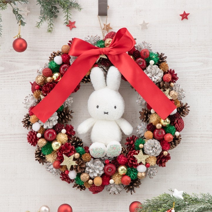 SALE】ポポラスとブルーアイスのクリスマスリース