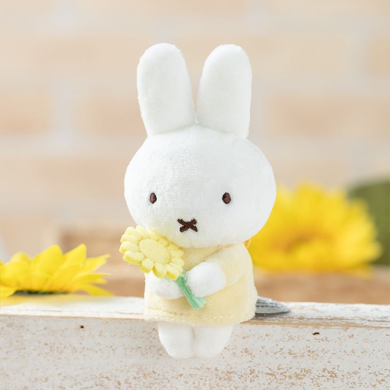 新品タグ付2個セット★フラワーミッフィー　ほわほわマスコット　ミモザ　ネモフィラ Flower Miffy ほわほわマスコット ネモフィラブルー ミモザ