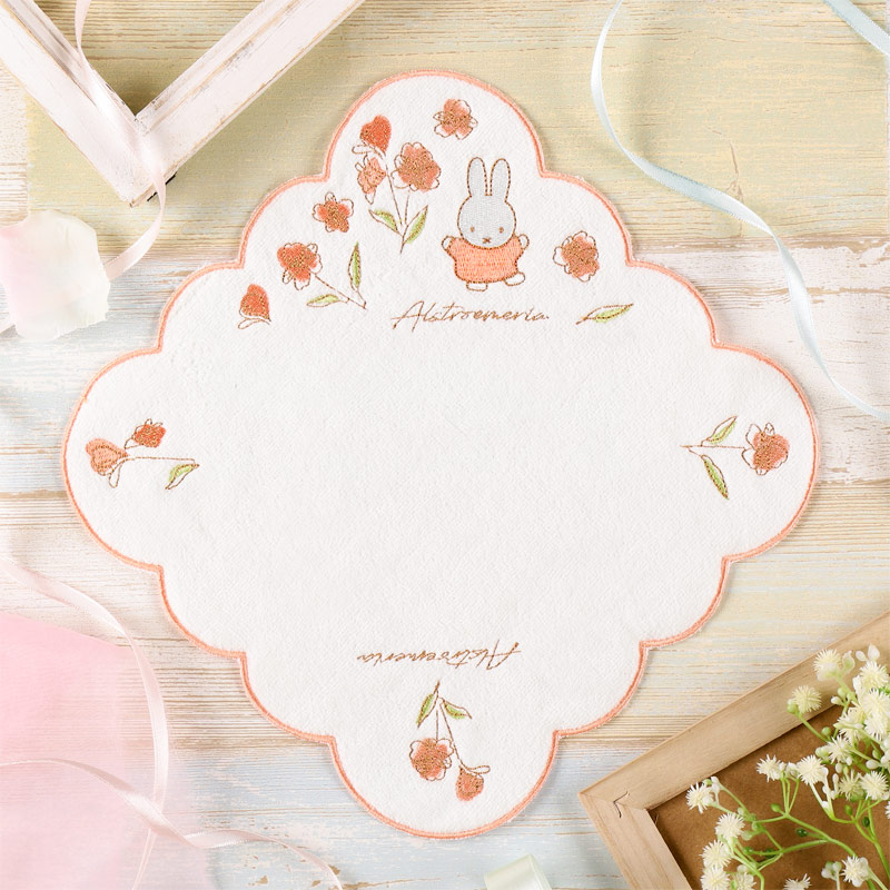 Flower Miffy バースデーフラワーミニタオル アルストロメリア アートフラワーセット