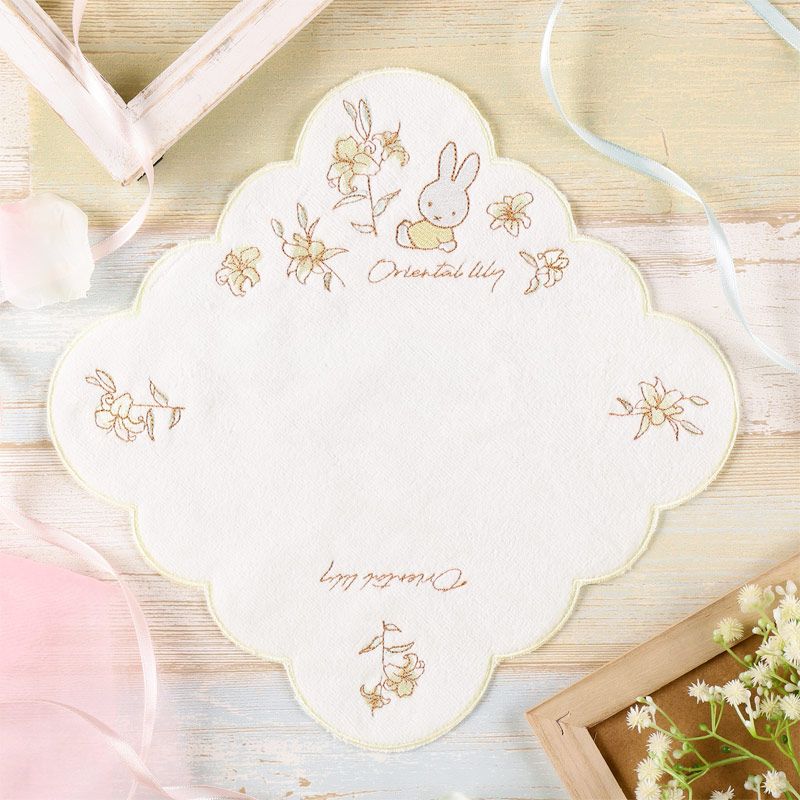 あすか】フラワーミッフィー限定・お花の掛け時計 フラワー