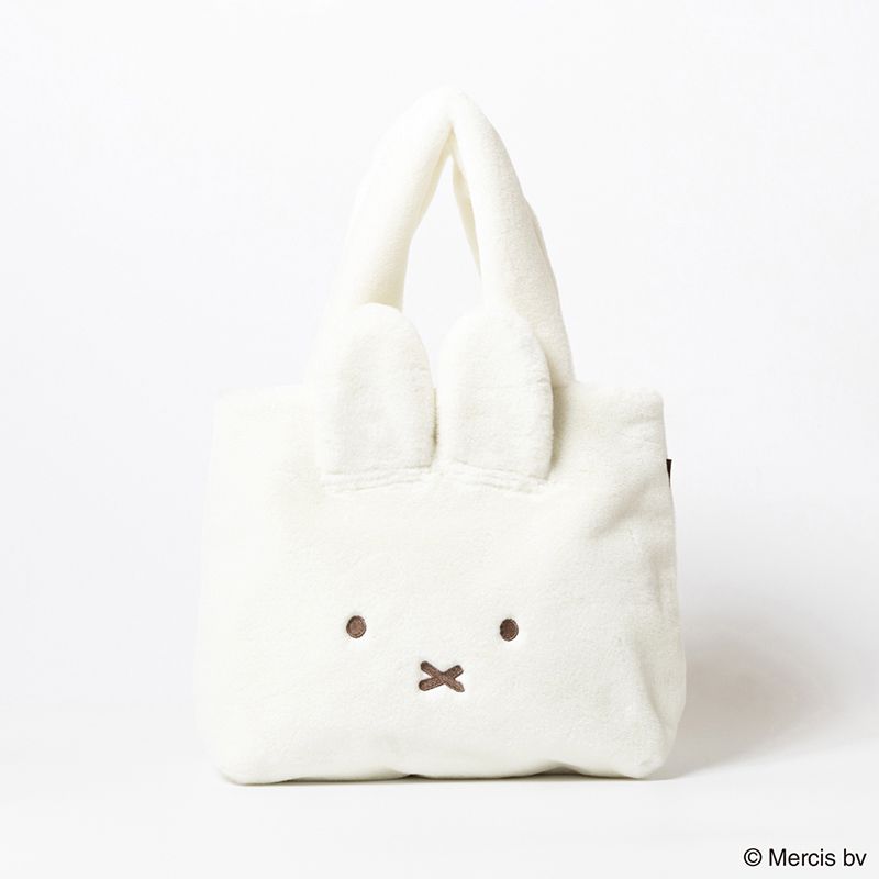 FACE FUR トートバッグ ホワイト