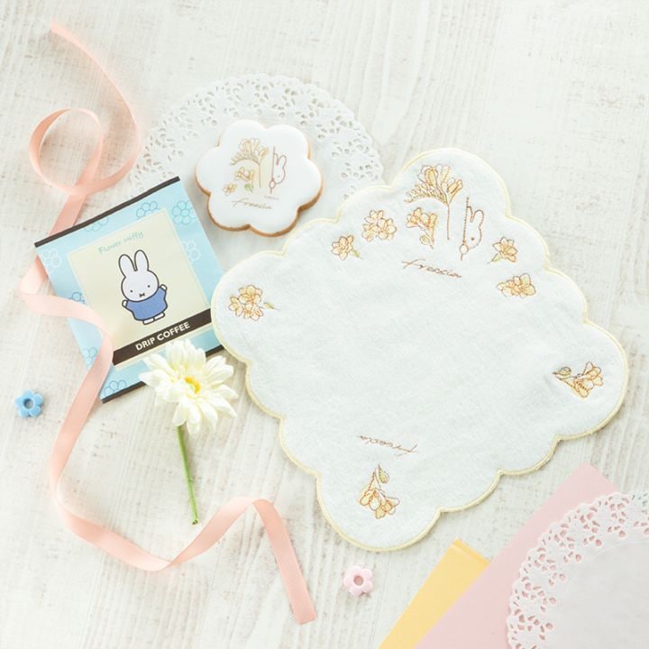 Flower Miffy バースデーフラワーアイシングクッキーセット フリージア