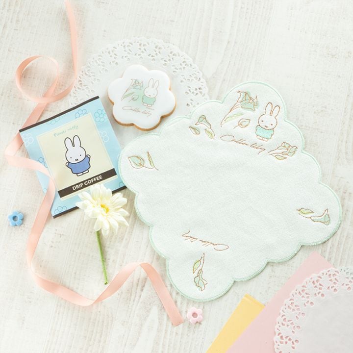 Flower Miffy バースデーフラワーアイシングクッキーセット カラー