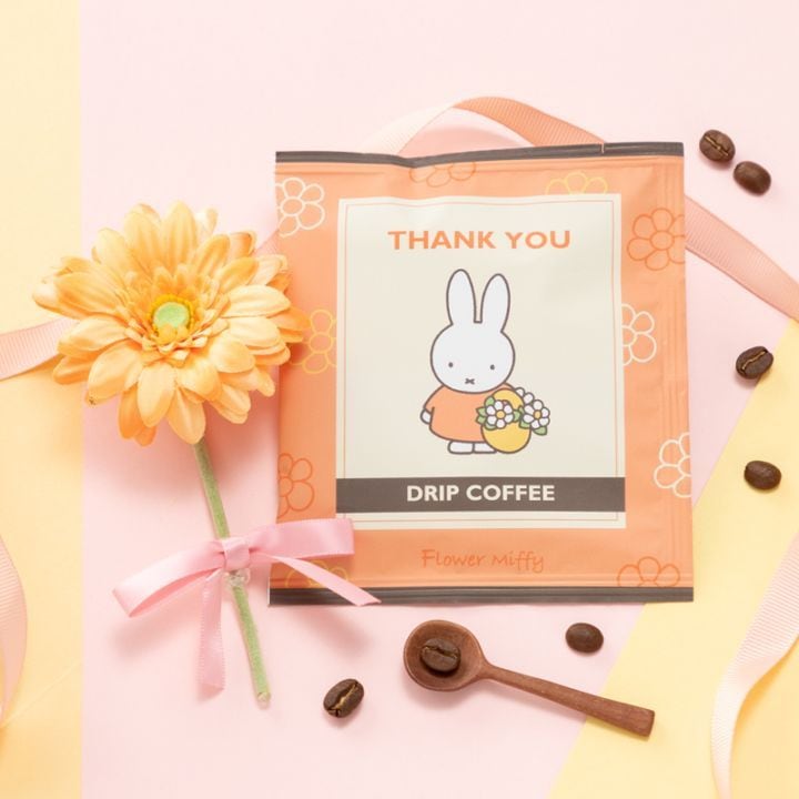 Flower Miffy ドリップコーヒーTHANK YOU＆アートフラワーセット
