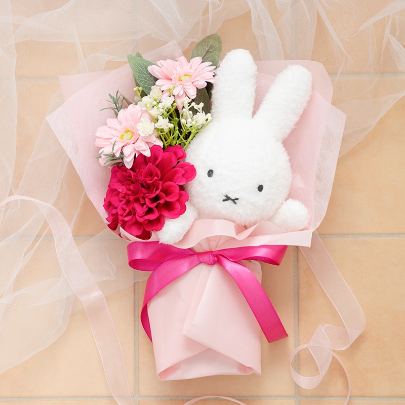 Flower Miffy 着せかえほわほわぬいぐるみ＆コーデュロイミニ