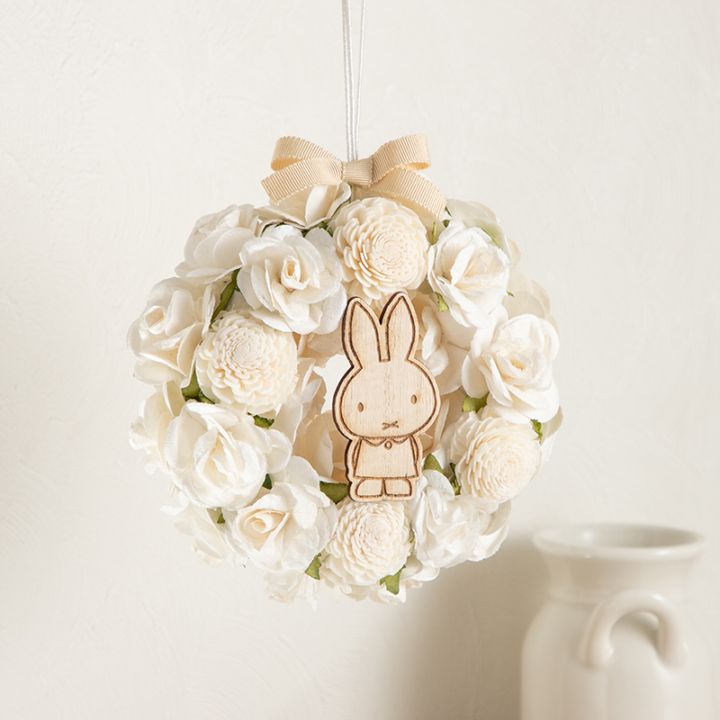 Flower Miffy ソラフラワーリース ミッフィー