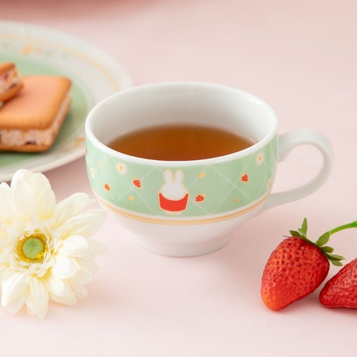 Flower Miffy ティーカップ ストロベリーパーティー アートフラワーセット