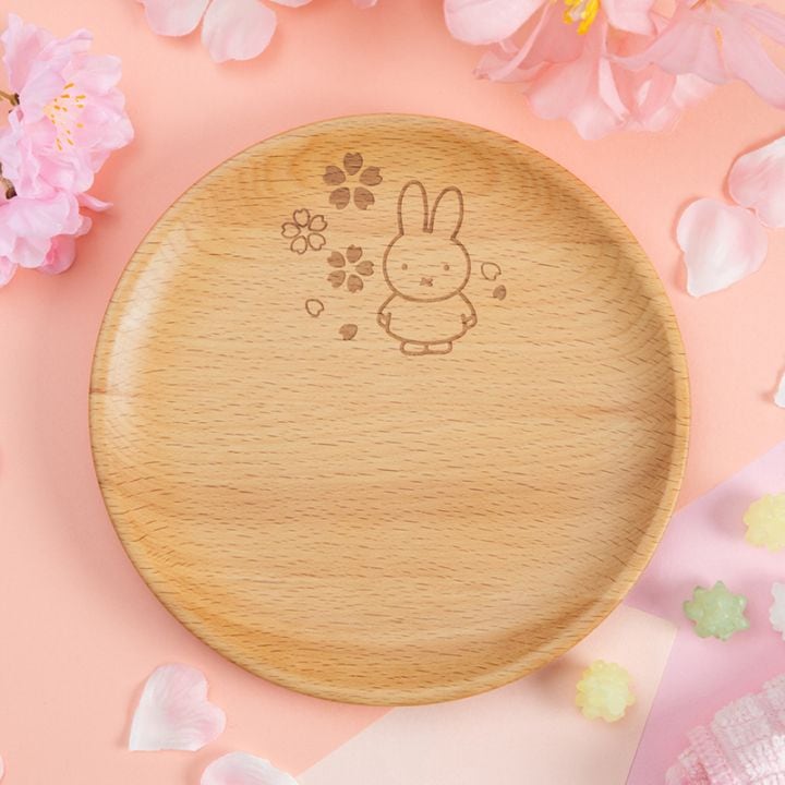 Flower Miffy 木製ミニプレート さくら アートフラワーセット