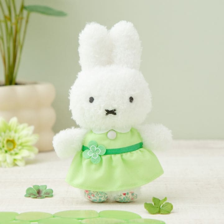 Flowermiffy ほわほわマスコットキーチェーン クローバー アートフラワーセット