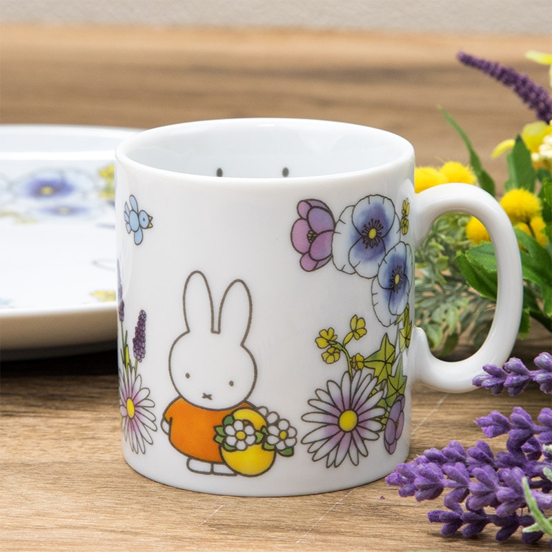 Flower Miffy フラワーパーティーシリーズ マグカップ