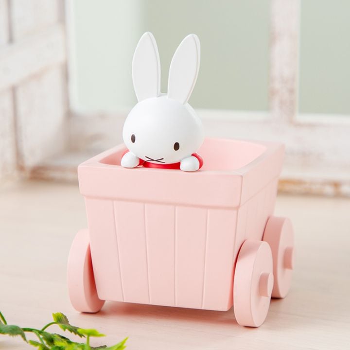 Flower Miffy まんまるみっつ花瓶 アートフラワーセット イエロー
