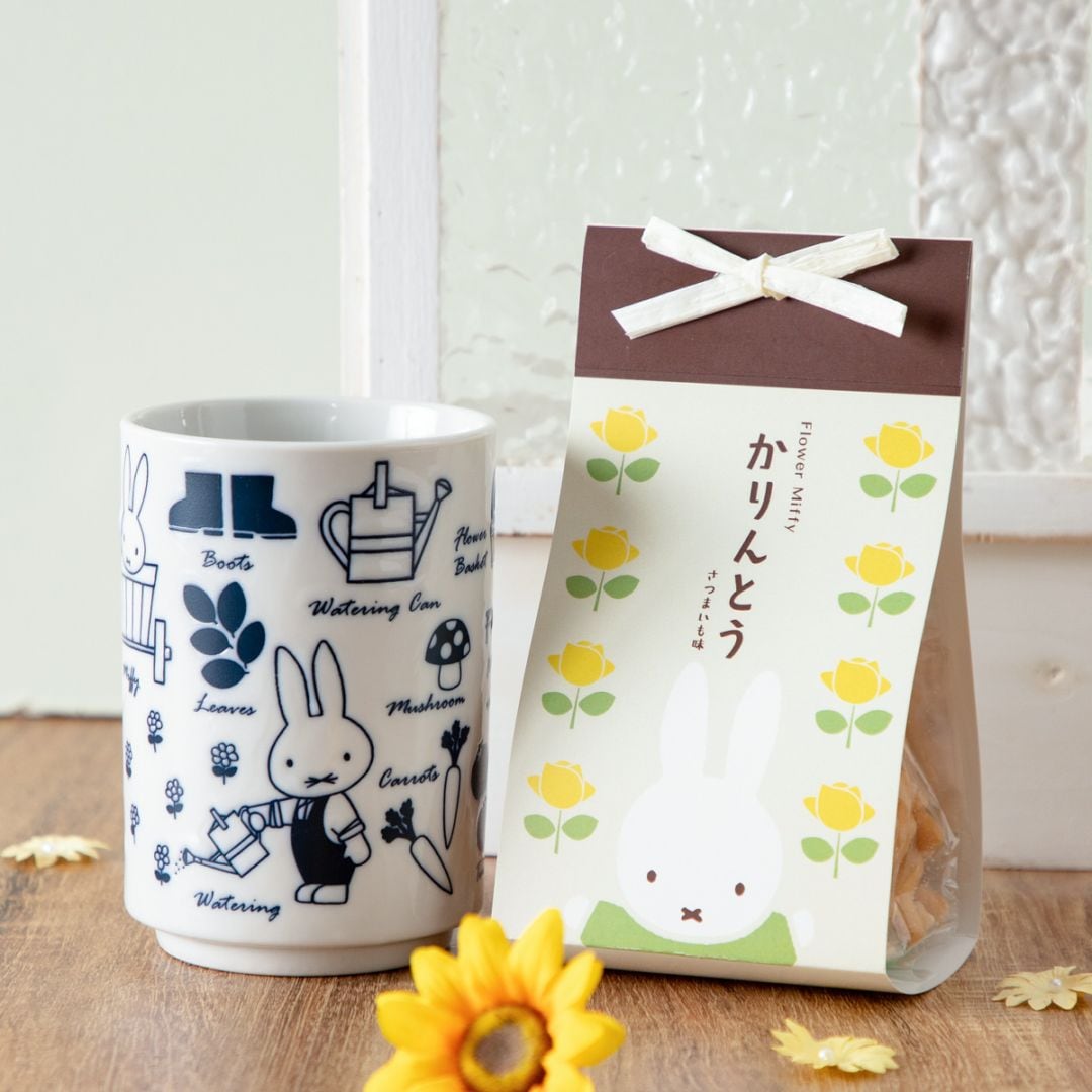 Flowermiffy ほわほわマスコットキーチェーン コスモスピンク アート