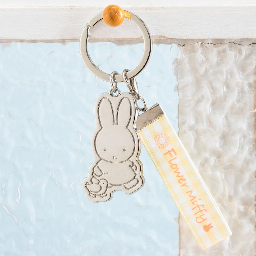 どんぐりアート♡春のオブジェ　(手のひらサイズ)ぽかぽか春一番　お花見オブジェ♡ Flower Miffy ソラフラワートランスペアレント ピンク | グッズ商品
