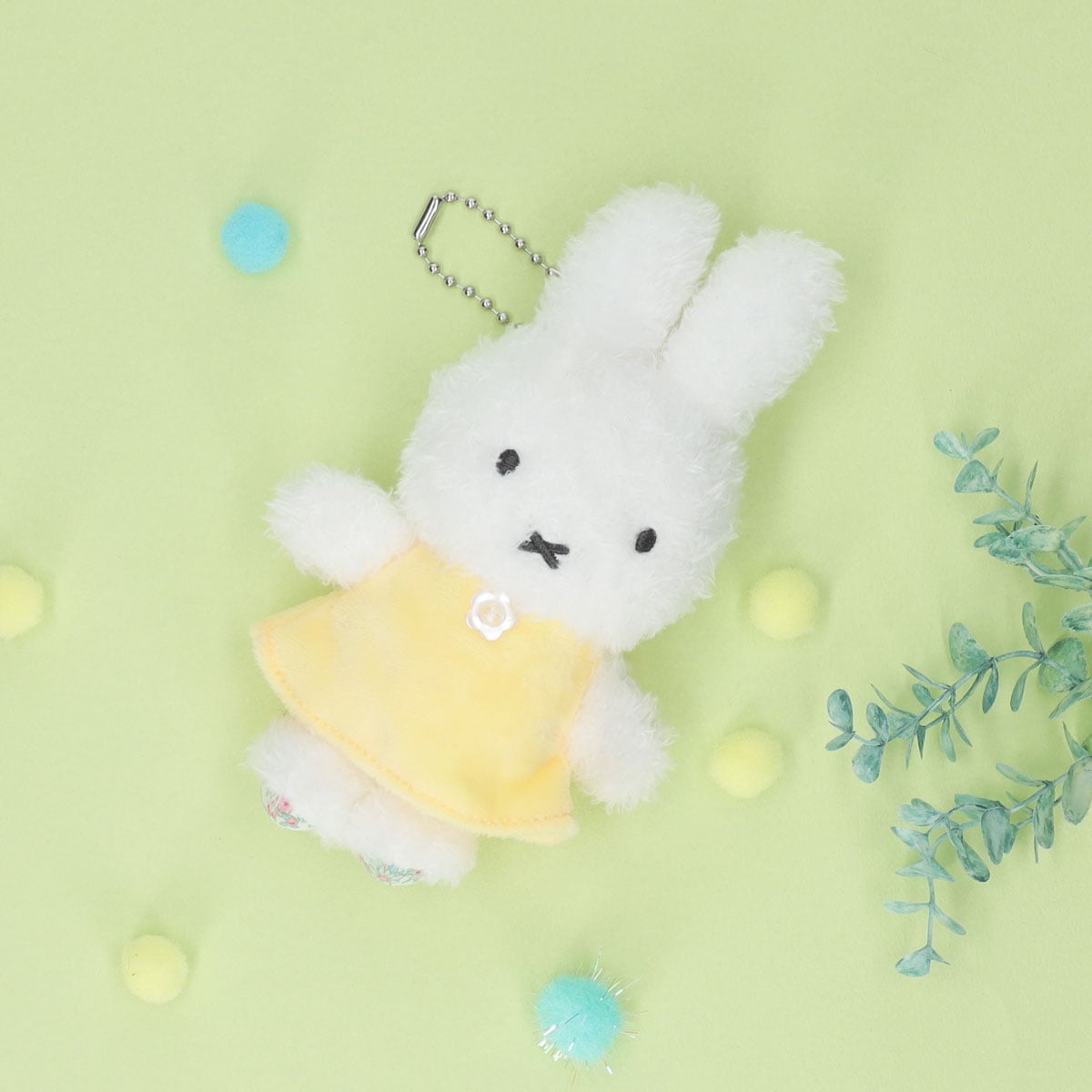 Flower Miffy 着せかえほわほわぬいぐるみ カモミール フェイク