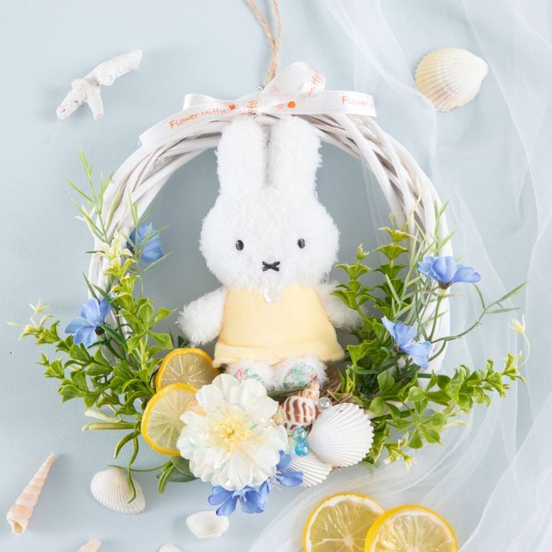 Flower Miffy パルナートポックコラボ フラワーリング スイートピー