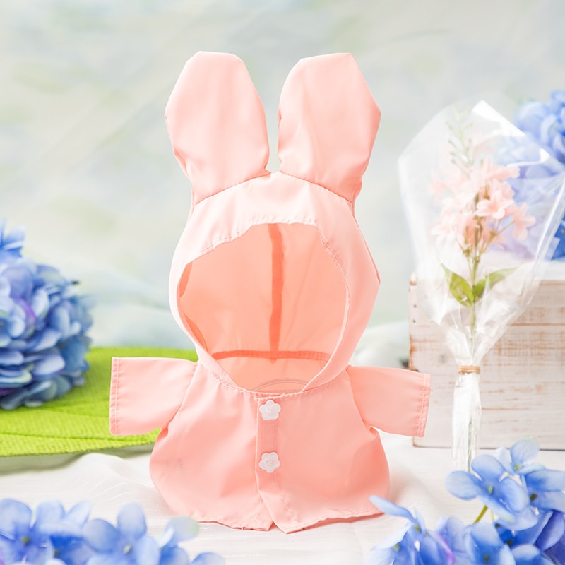 Flower Miffy 着せかえお洋服 レインコート チューリップピンク アートフラワーセット