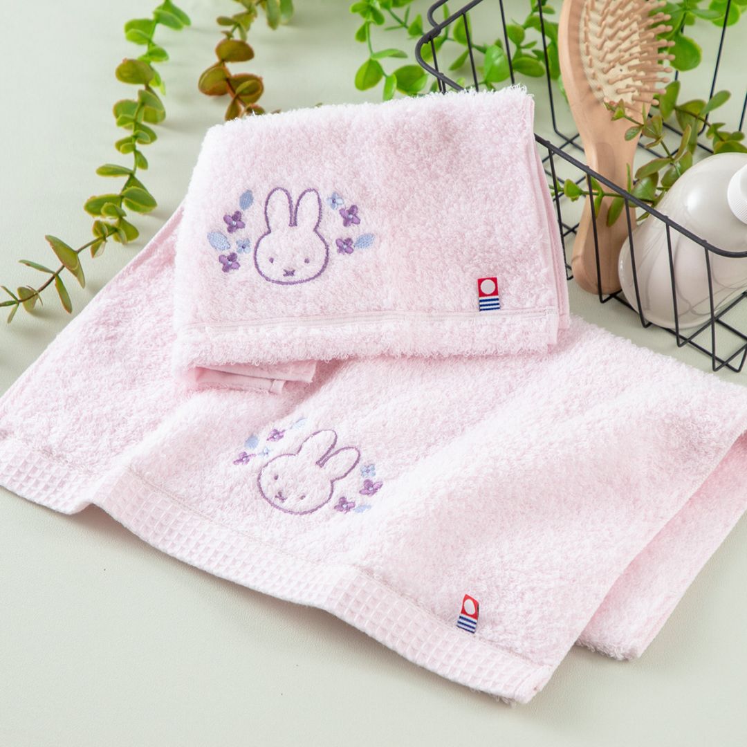 Flower Miffy わたいろ アジサイ フェイス＆ハンドタオル アートフラワーセット