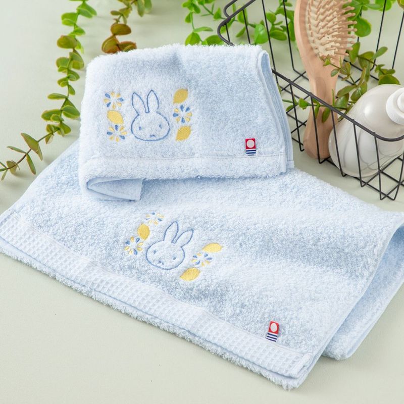 Flower Miffy わたいろ ヒマワリ＆レモン フェイス＆ハンドタオル アートフラワーセット