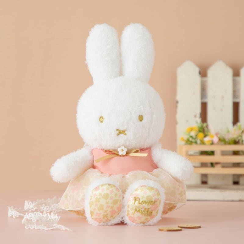 フラワーミッフィー　ほわもこケープ　着せかえほわほわぬいぐるみ Flower Miffy 着せかえほわほわぬいぐるみ&着せかえお洋服 10th