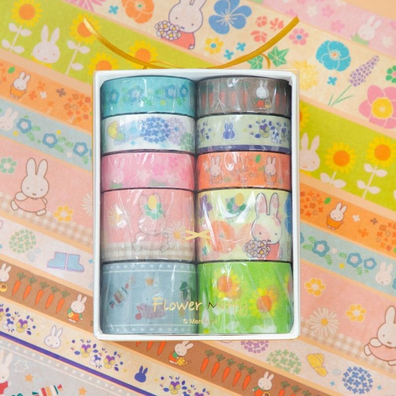 9月16日(水)発売開始※Flower Miffy 10thアニバーサリー マスキング