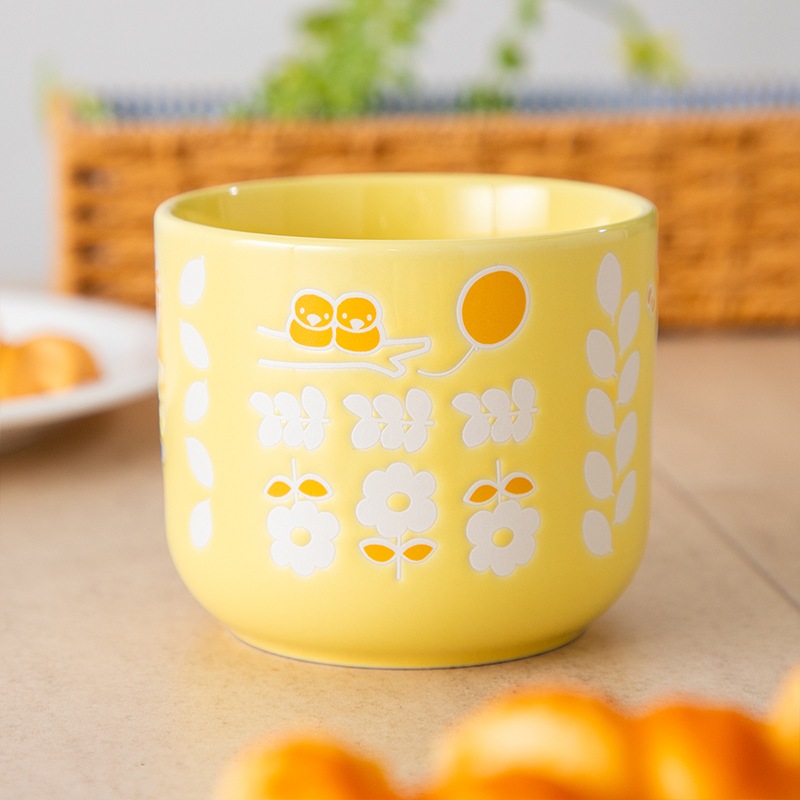 Flower Miffy エンボスマグカップ イエロー アートフラワーセット