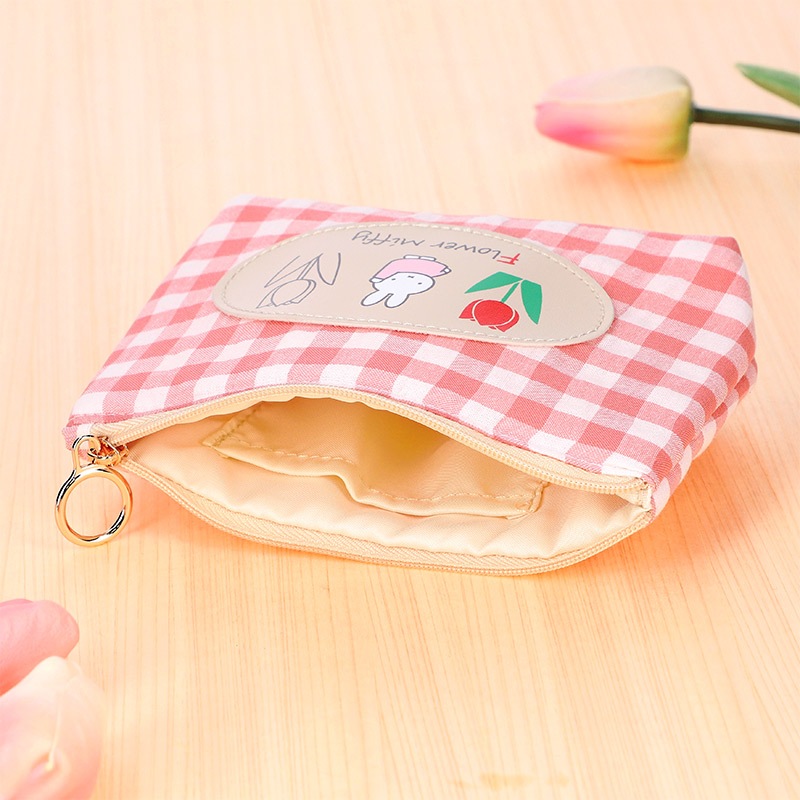 Flower Miffy チューリップとごあいさつ ポーチセット ピンク