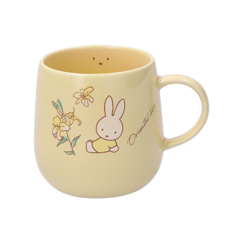 Flower Miffy バースデーフラワーマグカップ オリエンタルリリー