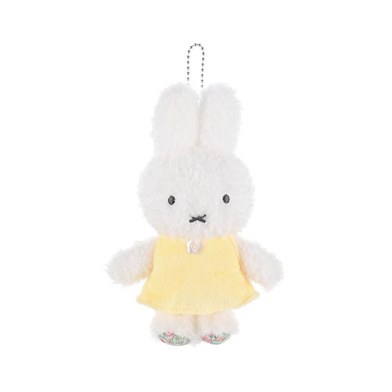 Flower Miffy ほわほわマスコット ミモザイエロー アートフラワー