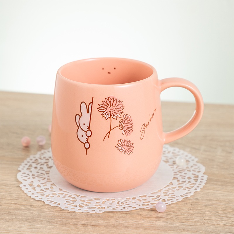 Flower Miffy バースデーフラワーマグカップ ガーベラ アートフラワーセット