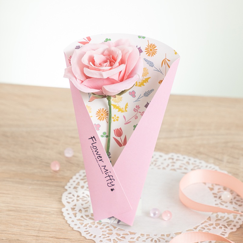 Flower Miffy バースデーフラワーマグカップ ガーベラ アートフラワーセット