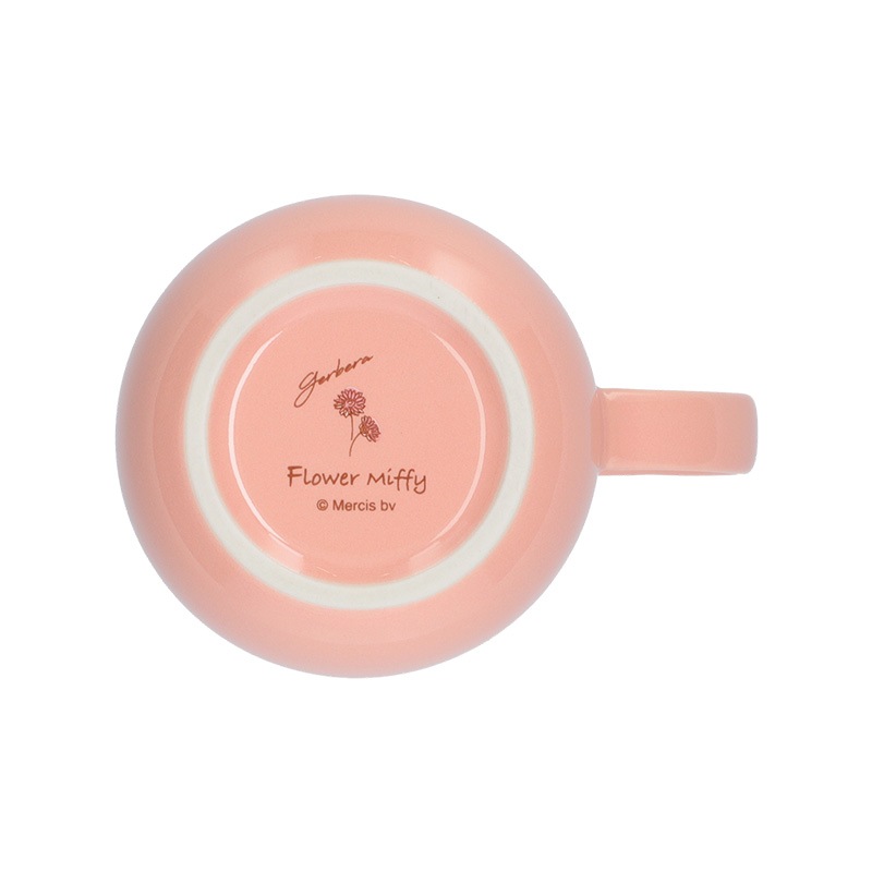 Flower Miffy バースデーフラワーマグカップ ガーベラ アートフラワーセット