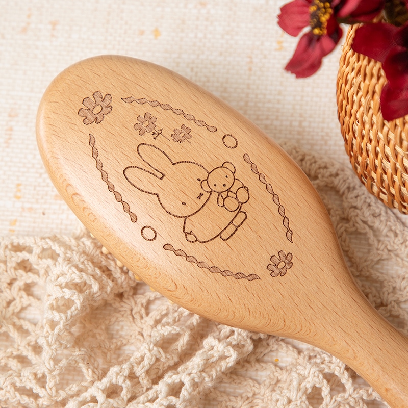 Flower Miffy ヘアブラシ チョコレートコスモス アートフラワーセット