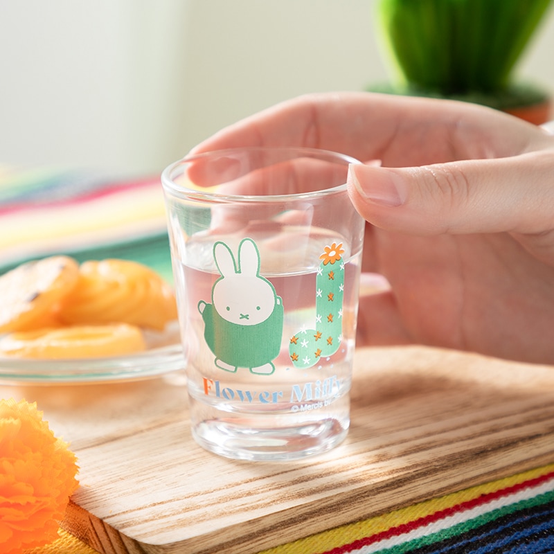 Flower Miffy ミニグラス サボテン 3種セット アートフラワー