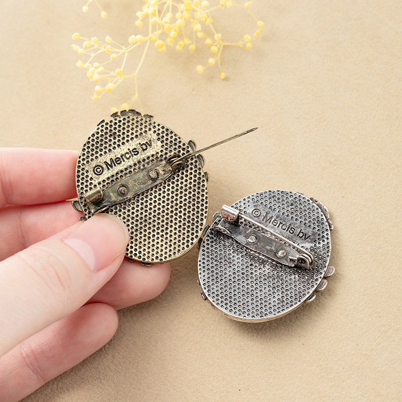 Flower Miffy カメオ風ブローチ ミッフィー アートフラワーセット