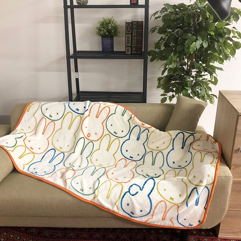 ロングブランケットミッフィー オータムミッフィー グッズ商品 ミッフィーのお花屋さん Flower Miffy