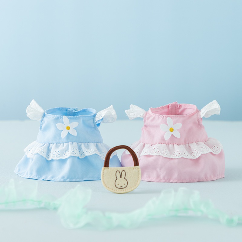 フラワーミッフィー　ほわほわマスコット　ジャスミンワンピース　ピンク　ブルー Flower Miffy ほわほわマスコット ジャスミンワンピース