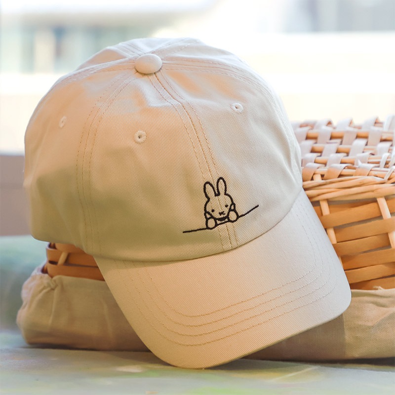 Miffy キャップ ベージュ すべての商品 ミッフィーのお花屋さん Flower Miffy