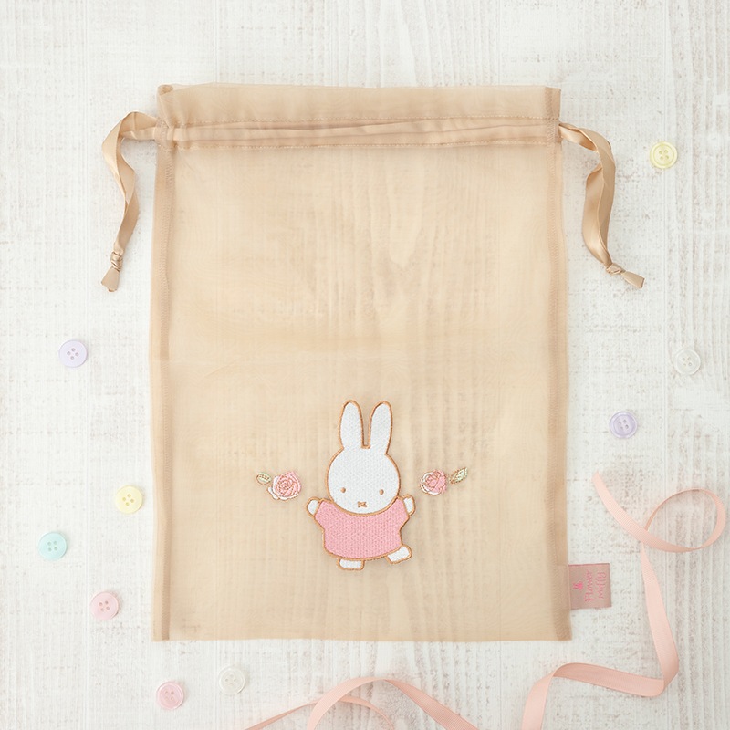 Flower Miffy バースデーフラワー 巾着セット&アートフラワー