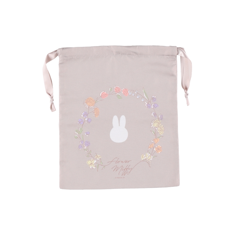 Flower Miffy バースデーフラワー 巾着セット&アートフラワー