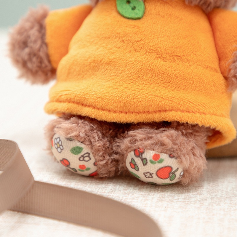 フラワーミッフィー　ほわほわぬいぐるみ　キンモクセイ　ミッフィー　ボリス フラワーミッフィー“金木犀”イメージのぬいぐるみやポーチ、甘い香りの